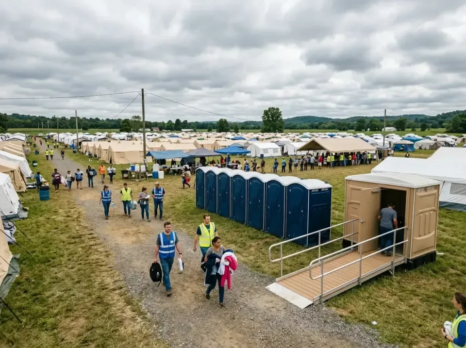 disaster-relief-camp-restrooms-010 — frequently asked questions, Dumpster & Portable Bathrooms Rental in Redwood, OR